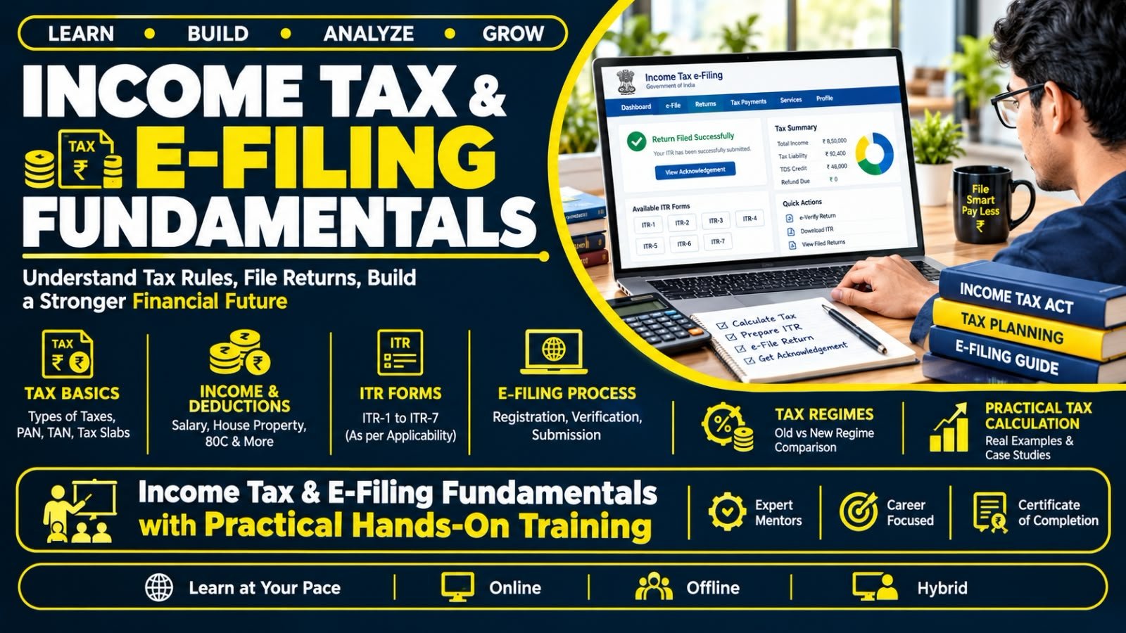 Income Tax &amp; E-Filing Fundamentals